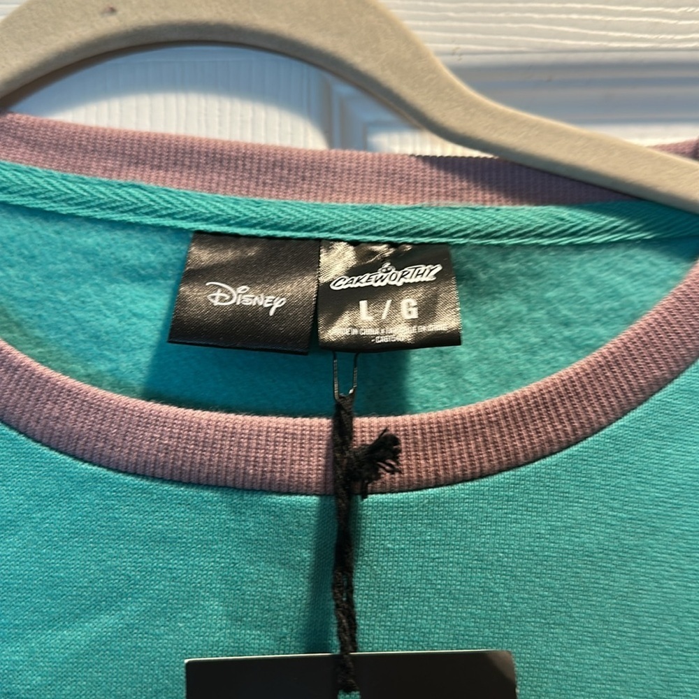 Nwt! Cakeworthy Disney 7 Dwarves 7D Oversized Crewneck Sweatshirt L Snow White - Picture 2 of 7